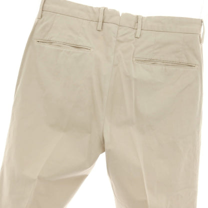 【中古】インコテックス INCOTEX ストレッチ コットン カジュアルスラックスパンツ ベージュ【サイズ44】【 状態ランクB 】【 メンズ 】
