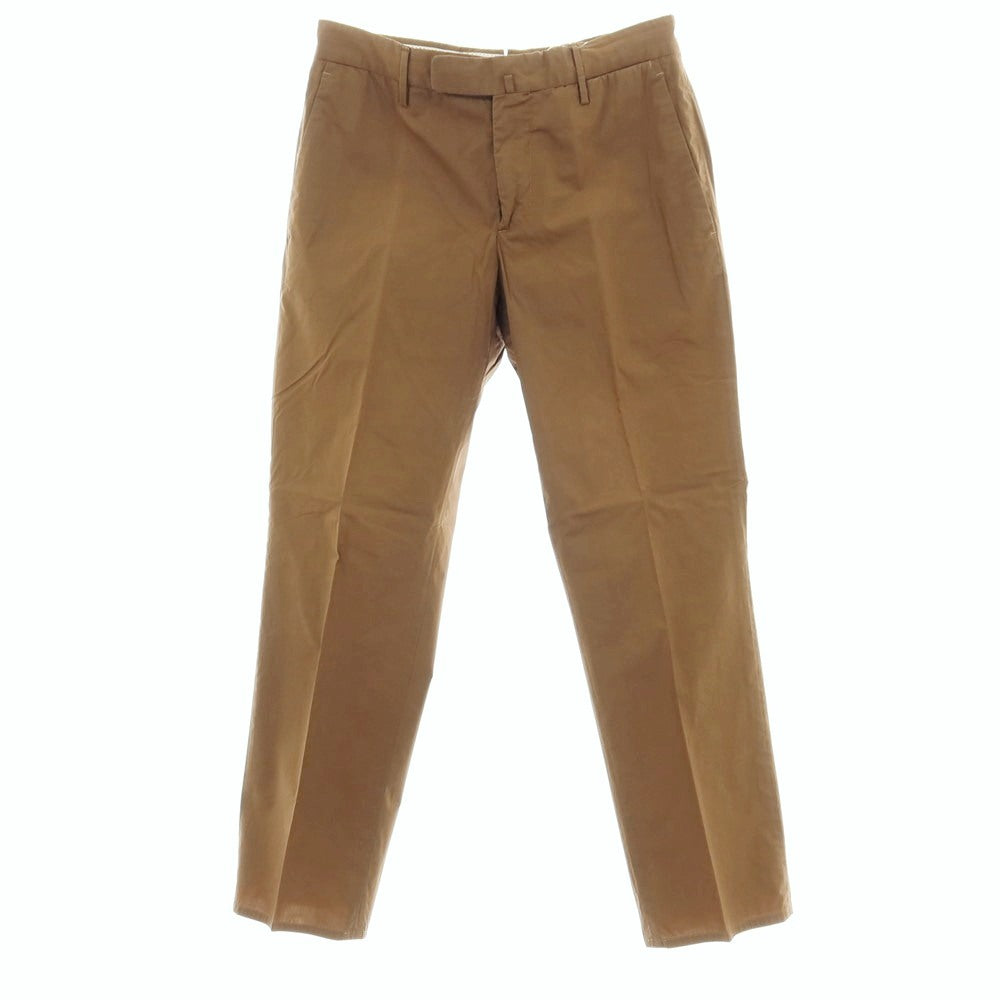 【中古】インコテックス INCOTEX ストレッチ コットン カジュアルスラックスパンツ ブラウン【サイズ44】【 状態ランクC 】【 メンズ 】