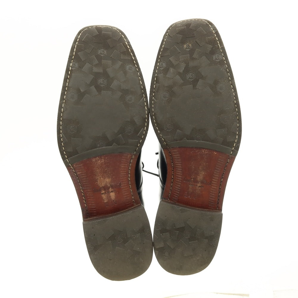 【中古】スコッチグレイン SCOTCH GRAIN スワールモカ カーフ レザー スワールモカ ブラック【サイズ24 1/2】【 状態ランクC 】【 メンズ 】