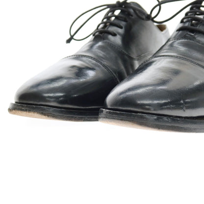 【SALE30%OFF/返品不可】【中古】コールハーン COLE HAAN カーフ  レザー ストレートチップ ブラック【 サイズ6 1/2 】【 状態ランクD 】【 メンズ 】