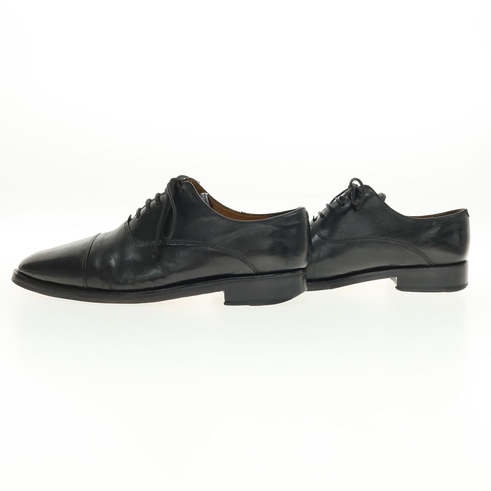 【SALE30%OFF/返品不可】【中古】コールハーン COLE HAAN カーフ  レザー ストレートチップ ブラック【 サイズ6 1/2 】【 状態ランクD 】【 メンズ 】
