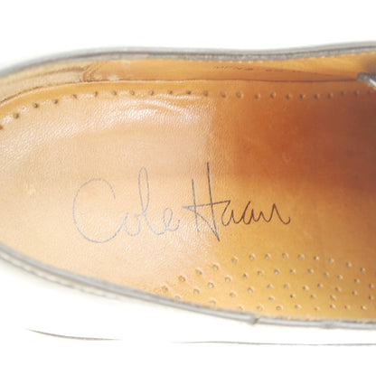 【SALE30%OFF/返品不可】【中古】コールハーン COLE HAAN カーフ  レザー ストレートチップ ブラック【 サイズ6 1/2 】【 状態ランクD 】【 メンズ 】