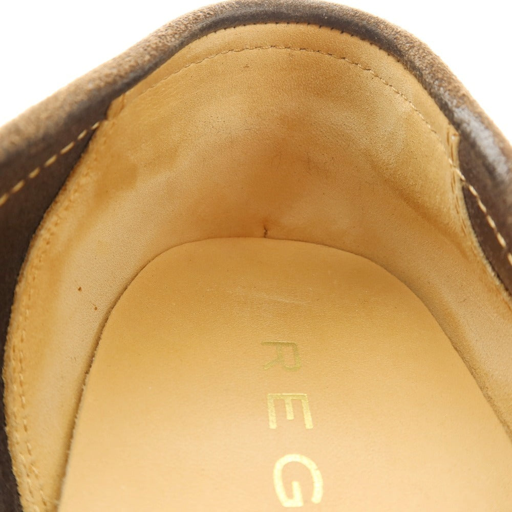 【中古】リーガル REGAL スエード コインロファー ブラウン【サイズ24】【 状態ランクC 】【 メンズ 】