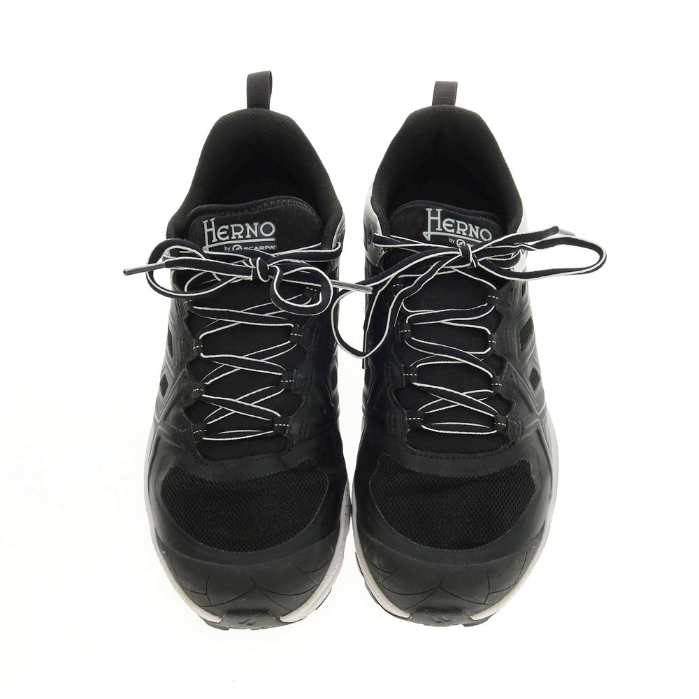 【中古】ヘルノ Herno SCARPA GORE TEX スニーカー ブラック【サイズ41】【 状態ランクB 】【 メンズ 】
