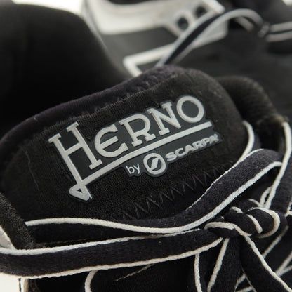 【中古】ヘルノ Herno SCARPA GORE TEX スニーカー ブラック【サイズ41】【 状態ランクB 】【 メンズ 】