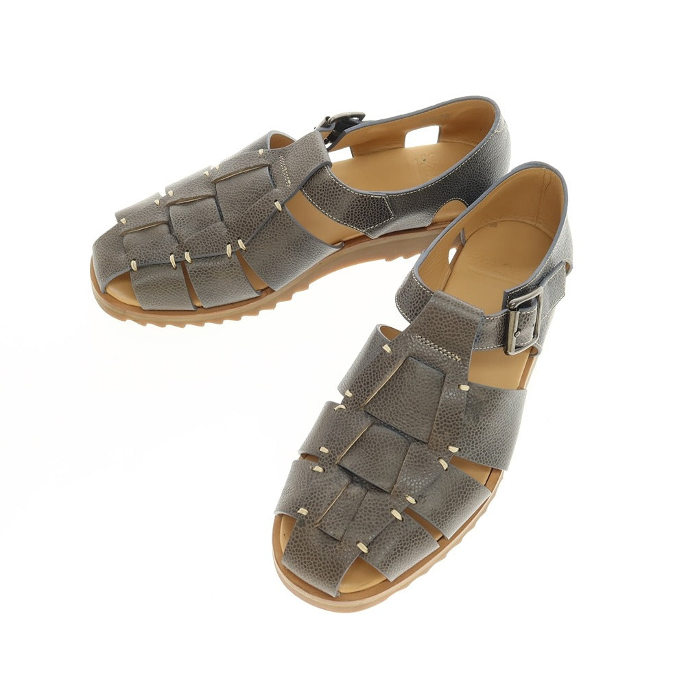 【中古】パラブーツ Paraboot PACIFIC レザー サンダル グレー【 40 】【 状態ランクB 】【 メンズ 】 []