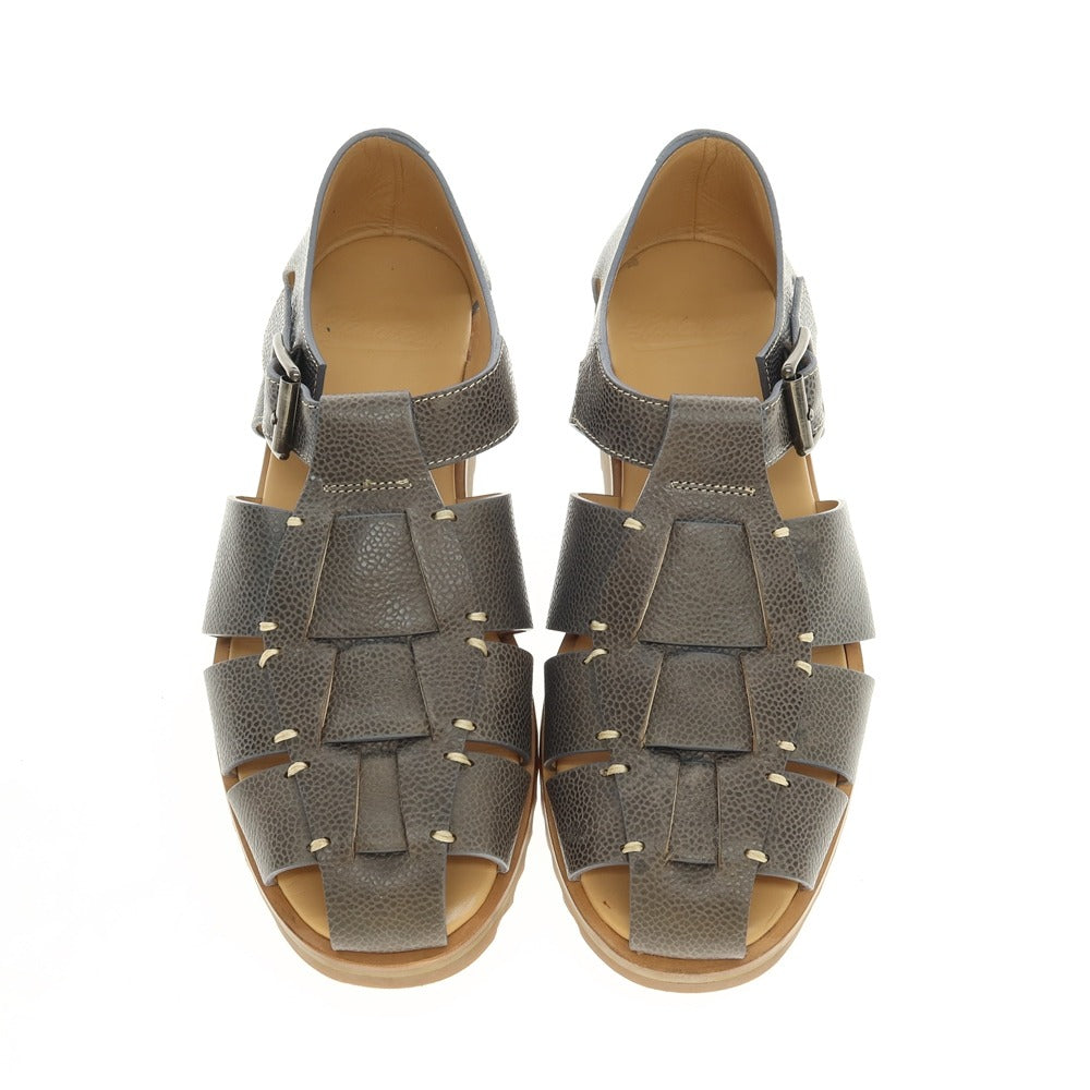 【中古】パラブーツ Paraboot PACIFIC レザー サンダル グレー【 40 】【 状態ランクB 】【 メンズ 】 []