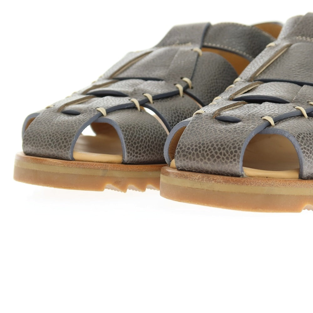 【中古】パラブーツ Paraboot PACIFIC レザー サンダル グレー【 40 】【 状態ランクB 】【 メンズ 】 []