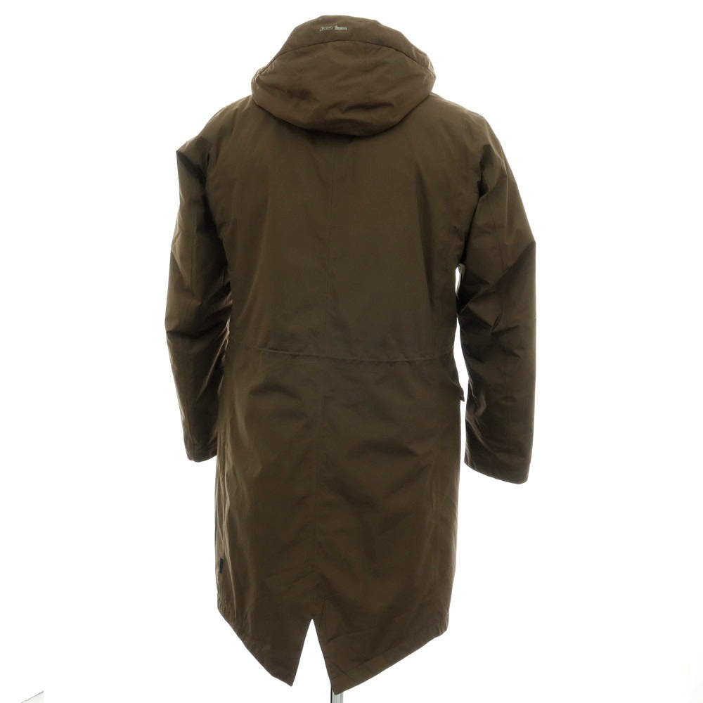 【中古】ヘルノ Herno Laminar GORE-TEX スタンドカラー ダウンコート ダークオリーブ【サイズ46】【 状態ランクC 】【 メンズ 】