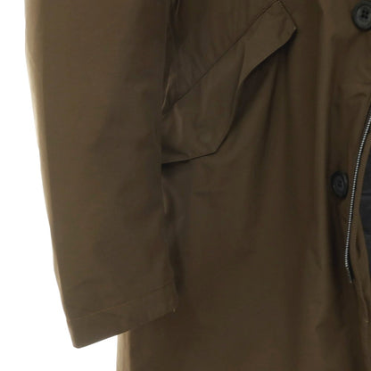 【中古】ヘルノ Herno Laminar GORE-TEX スタンドカラー ダウンコート ダークオリーブ【サイズ46】【 状態ランクC 】【 メンズ 】