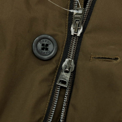 【中古】ヘルノ Herno Laminar GORE-TEX スタンドカラー ダウンコート ダークオリーブ【サイズ46】【 状態ランクC 】【 メンズ 】