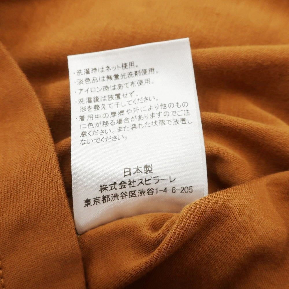 【SALE30%OFF/返品不可】【中古】ノミアモ nomiamo コットン モックネック 半袖Ｔシャツ キャメルブラウン【 サイズ3 】【 状態ランクC 】【 メンズ 】