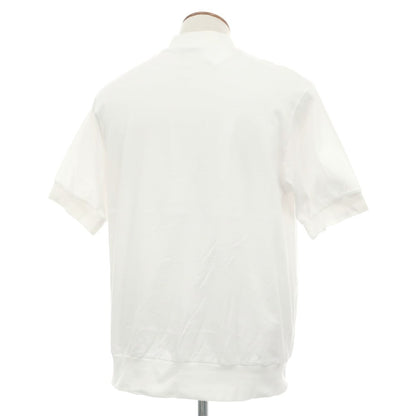 【中古】アンティーチポ　アンティチポ ANTICIPO コットン モックネック 半袖Ｔシャツ ホワイト【サイズ48】【 状態ランクB 】【 メンズ 】