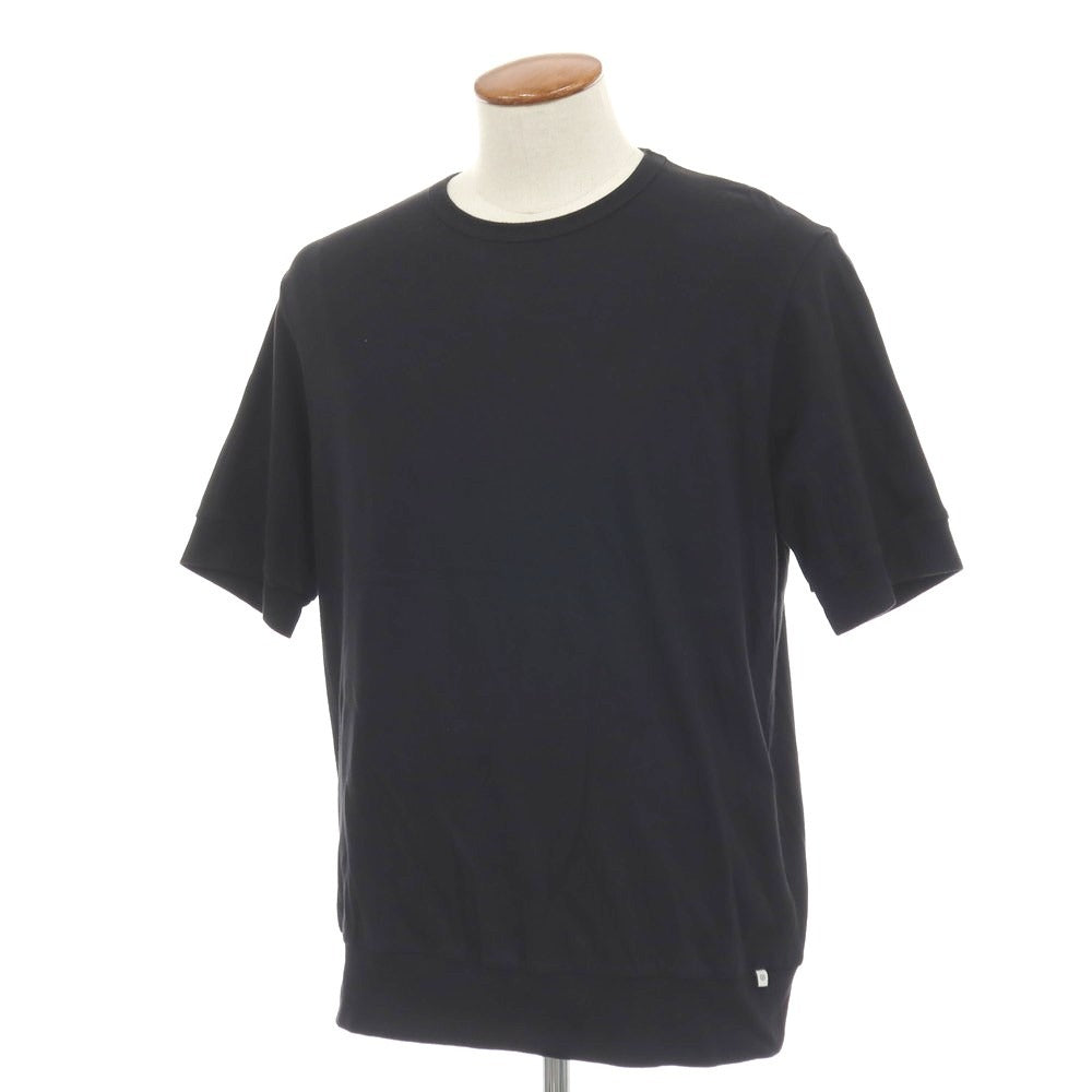 【中古】アンティーチポ　アンティチポ ANTICIPO コットン クルーネック 半袖Ｔシャツ ブラック【サイズ48】【 状態ランクC 】【 メンズ 】