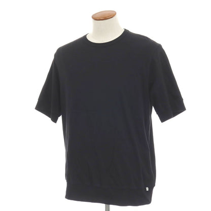 【中古】アンティーチポ　アンティチポ ANTICIPO コットン クルーネック 半袖Ｔシャツ ブラック【サイズ48】【 状態ランクC 】【 メンズ 】