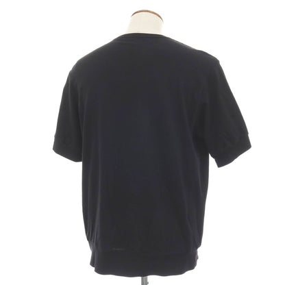 【中古】アンティーチポ　アンティチポ ANTICIPO コットン クルーネック 半袖Ｔシャツ ブラック【サイズ48】【 状態ランクC 】【 メンズ 】