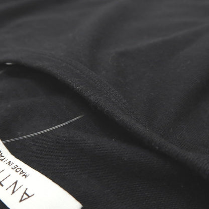 【中古】アンティーチポ　アンティチポ ANTICIPO コットン クルーネック 半袖Ｔシャツ ブラック【サイズ48】【 状態ランクC 】【 メンズ 】