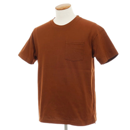 【中古】バナナリパブリック Banana Republic AUTHENTIC TEE スーピマコットン クルーネック 半袖ポケットTシャツ ブラウン【サイズM】【 状態ランクB 】【 メンズ 】
