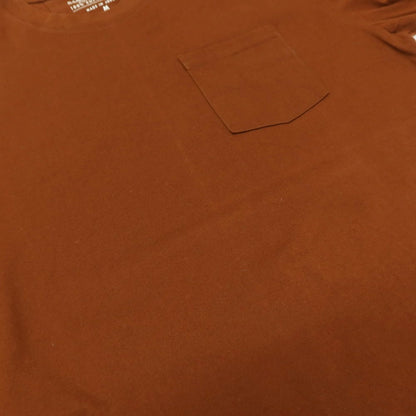 【中古】バナナリパブリック Banana Republic AUTHENTIC TEE スーピマコットン クルーネック 半袖ポケットTシャツ ブラウン【サイズM】【 状態ランクB 】【 メンズ 】