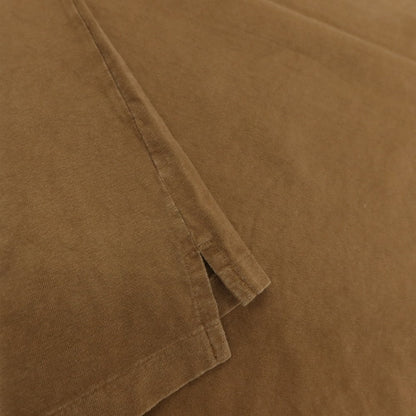 【中古】レミレリーフ REMI RELIEF 染色加工 コットン クルーネック 半袖Ｔシャツ ブラウン【サイズL】【 状態ランクB 】【 メンズ 】