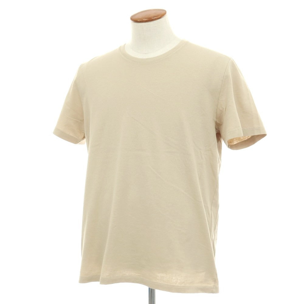 【中古】マイストーリー mey story コットンリネン クルーネック 半袖Ｔシャツ ベージュ【サイズM】【 状態ランクB 】【 メンズ 】