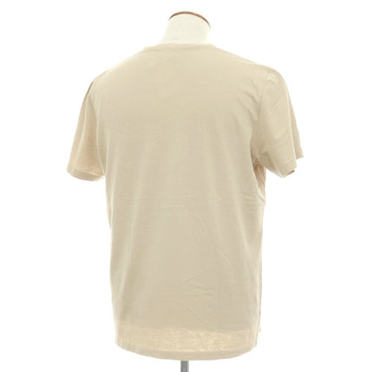 【中古】マイストーリー mey story コットンリネン クルーネック 半袖Ｔシャツ ベージュ【サイズM】【 状態ランクB 】【 メンズ 】