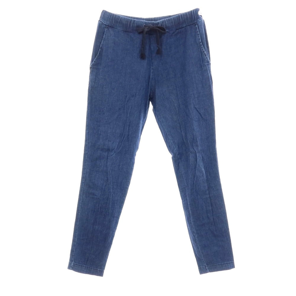 【中古】オリジナルヴィンテージスタイル ORIGINAL VINTAGE STYLE ストレッチ コットンポリエステル イージーパンツ ネイビー【サイズ46】【 状態ランクC 】【 メンズ 】