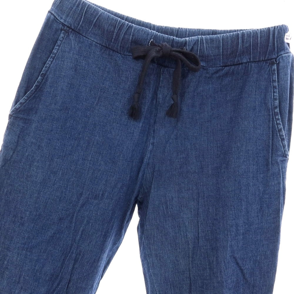 【中古】オリジナルヴィンテージスタイル ORIGINAL VINTAGE STYLE ストレッチ コットンポリエステル イージーパンツ ネイビー【サイズ46】【 状態ランクC 】【 メンズ 】