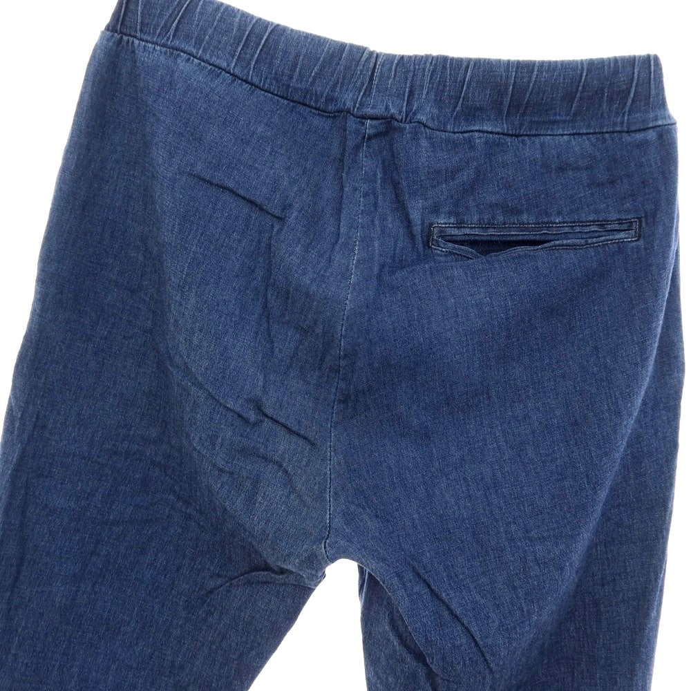 【中古】オリジナルヴィンテージスタイル ORIGINAL VINTAGE STYLE ストレッチ コットンポリエステル イージーパンツ ネイビー【サイズ46】【 状態ランクC 】【 メンズ 】