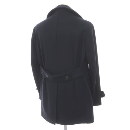 【中古】リングヂャケット RING JACKET MEISTER ウール ピーコート ダークネイビー【サイズ表記なし（S位）】【 状態ランクC 】【 メンズ 】