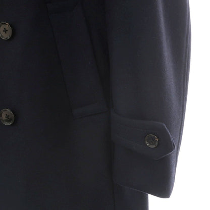 【中古】リングヂャケット RING JACKET MEISTER ウール ピーコート ダークネイビー【サイズ表記なし（S位）】【 状態ランクC 】【 メンズ 】