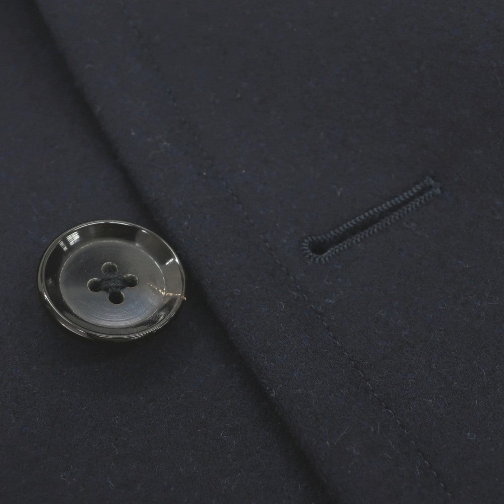 【中古】リングヂャケット RING JACKET MEISTER ウール ピーコート ダークネイビー【サイズ表記なし（S位）】【 状態ランクC 】【 メンズ 】