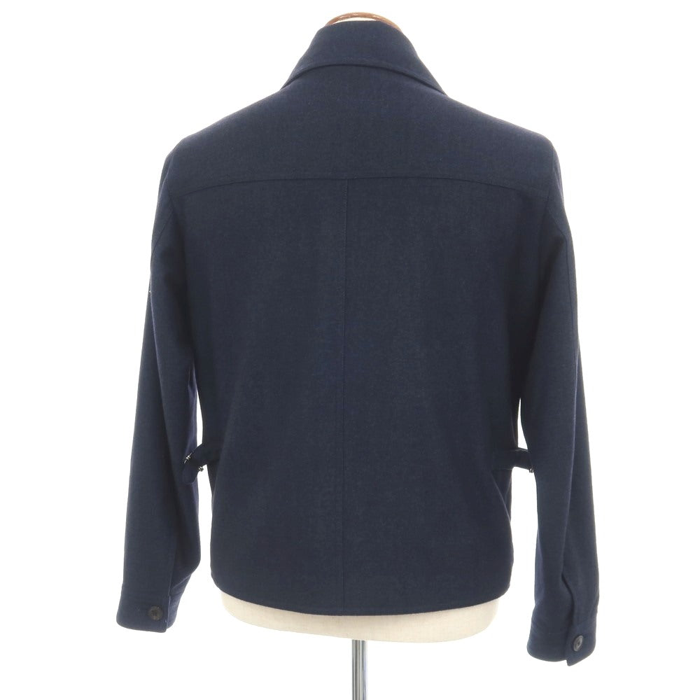 【中古】リングヂャケット RING JACKET ウール ダブルジップ ワークジャケット ネイビー【サイズ48】【 状態ランクB 】【 メンズ 】