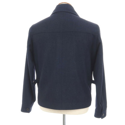 【中古】リングヂャケット RING JACKET ウール ダブルジップ ワークジャケット ネイビー【サイズ48】【 状態ランクB 】【 メンズ 】