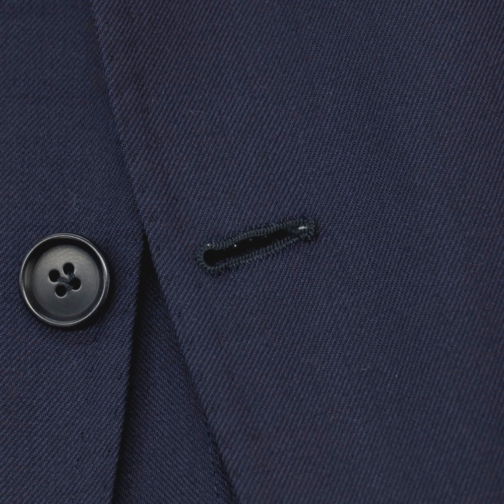 【中古】サルトリア カラッチオーロ Sartoria Caracciolo ウール系 3B テーラードジャケット ネイビー【 サイズ46 】【 状態ランクB 】【 メンズ 】 [APD]