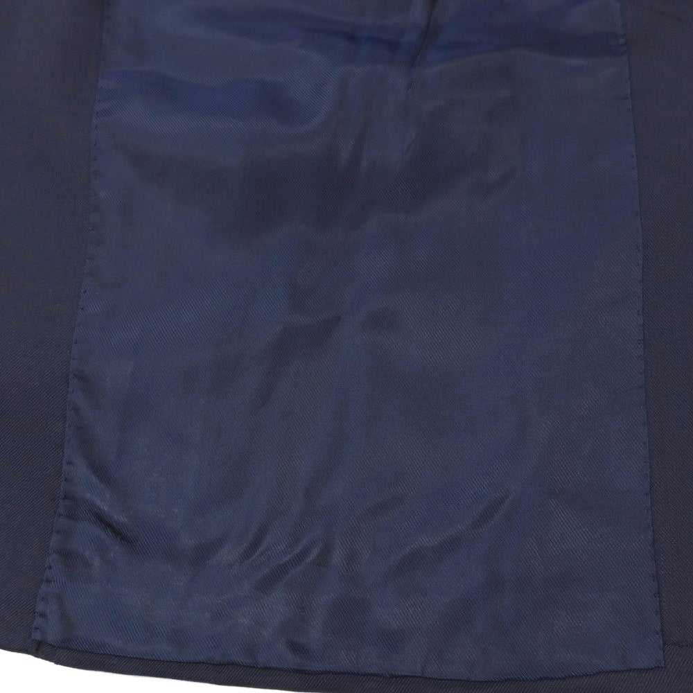 【中古】サルトリア カラッチオーロ Sartoria Caracciolo ウール系 3B テーラードジャケット ネイビー【 サイズ46 】【 状態ランクB 】【 メンズ 】 [APD]