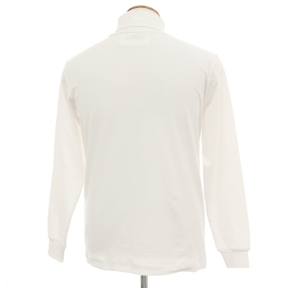 【中古】ユナイテッドアローズ UNITED ARROWS ストレッチ コットン タートルネック 長袖Ｔシャツ ホワイト【サイズM】【 状態ランクB 】【 メンズ 】