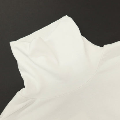 【中古】ユナイテッドアローズ UNITED ARROWS ストレッチ コットン タートルネック 長袖Ｔシャツ ホワイト【サイズM】【 状態ランクB 】【 メンズ 】