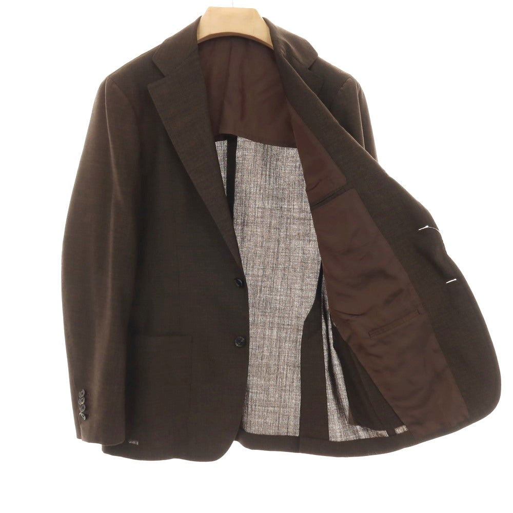 【中古】リングヂャケット RING JACKET MEISTER ウール 3B テーラードジャケット ブラウン【サイズ表記なし(M位)】【 状態ランクB 】【 メンズ 】
