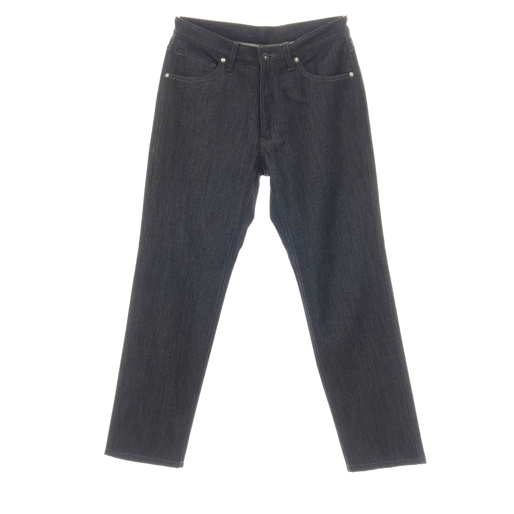 【中古】ニッケ イチハチキュウロク NIKKE 1896 ウール系 デニムパンツ ジーンズ ネイビーブラック系【サイズ表記なし（M位）】【 状態ランクA 】【 メンズ 】