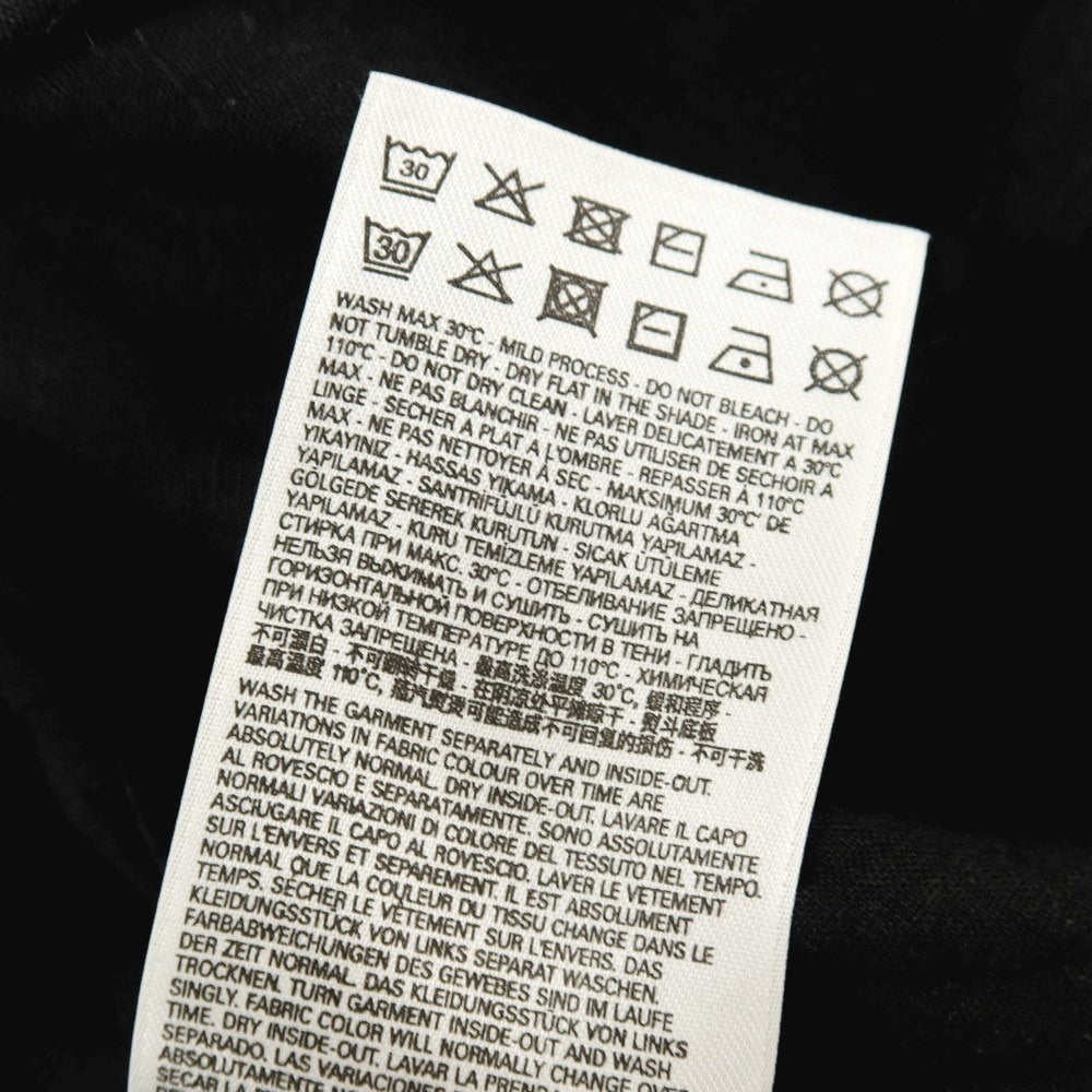【中古】ディーゼル DIESEL リネン カジュアルシャツ ブラック【 50 】【 状態ランクB 】【 メンズ 】 []