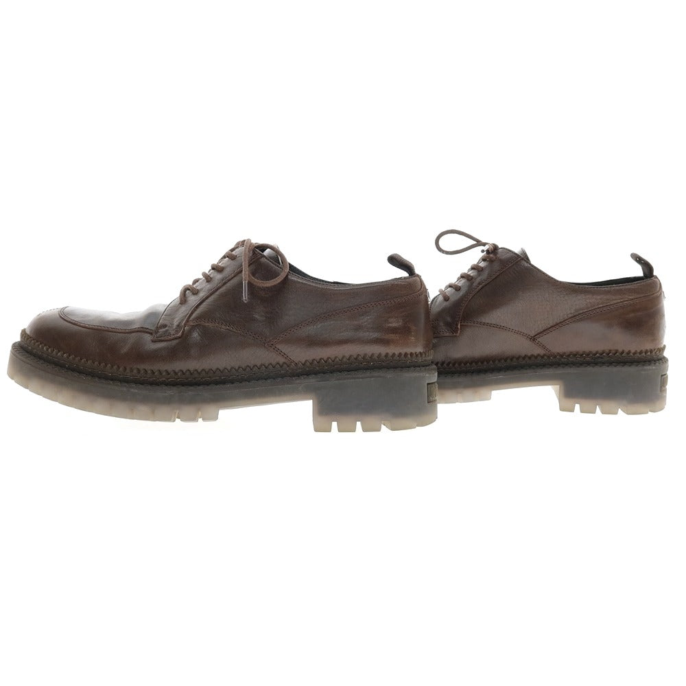 【中古】ジミーチュウ JIMMY CHOO BENJI Uチップ レザー Uチップ ダークブラウン【サイズ43】【 状態ランクB 】【 メンズ 】