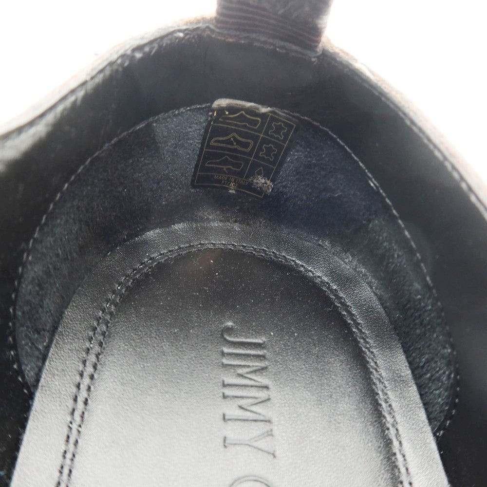 【中古】ジミーチュウ JIMMY CHOO BENJI Uチップ レザー Uチップ ダークブラウン【サイズ43】【 状態ランクB 】【 メンズ 】