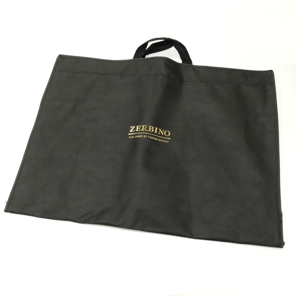 【中古】ゼルビーノ ZERBINO ウール ストライプ 2つボタンスーツ グレー【サイズ表記なし（M位）】【 状態ランクB 】【 メンズ 】[APD]