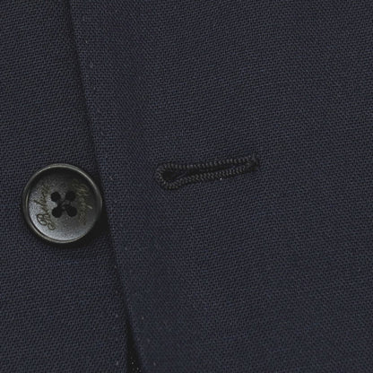 【中古】ベルベスト Belvest ウール 3B テーラードジャケット ネイビー【サイズ42】【 状態ランクD 】【 メンズ 】