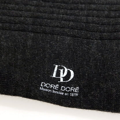 【SALE30%OFF/返品不可】【中古】【未使用】ドレドレ DORE DORE ウールナイロン ソックス チャコールグレー【 サイズ44/45 】【 状態ランクS 】【 メンズ 】