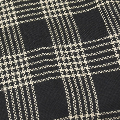 【中古】トムフォード TOM FORD カシミヤシルク チェック 大判 ストール ブラックxベージュ【 状態ランクC 】【 メンズ 】