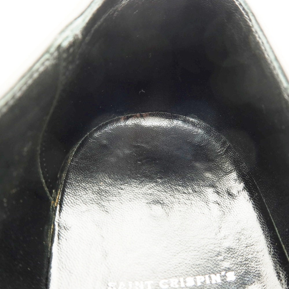 【中古】サンクリスピン SAINT CRISPINS カーフ レザー ウイングチップ ブラック【サイズ7E　1/2】【 状態ランクC 】【 メンズ 】