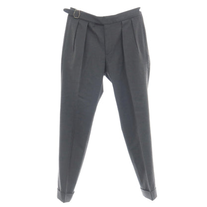 【中古】ジーティーアー G.T.A IL PANTALONE ウール ドレススラックスパンツ グレー【サイズ48】【 状態ランクC 】【 メンズ 】