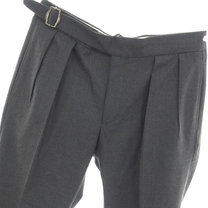 【中古】ジーティーアー G.T.A IL PANTALONE ウール ドレススラックスパンツ グレー【サイズ48】【 状態ランクC 】【 メンズ 】